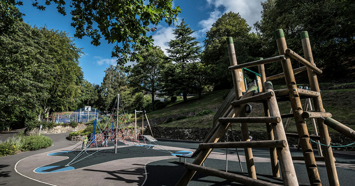 Playground at Wharton Park, Durham City